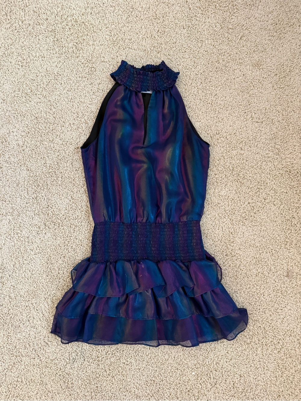 Amanda Uprichard Sorella Dress in Iridescent
